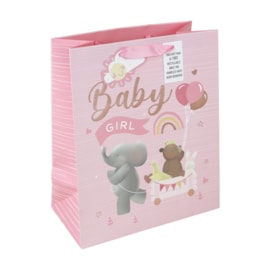 Baby Girl Gift Bag Large (33979-2C)