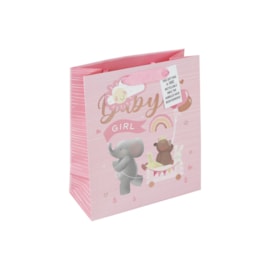 Baby Girl Gift Bag Medium (33979-3C)