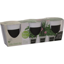 G Plants Metal Trio Herb Chalk Set G Plants Metal Trio Herb Chalk Set