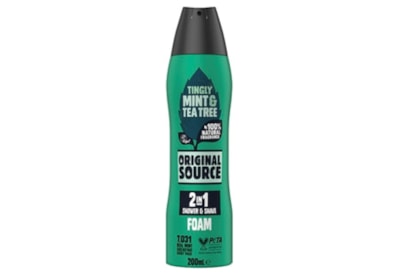 Original Source Foam - Mint & Tea Tree 200Ml Original Source Foam - Mint & Tea Tree 200Ml