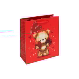 Valentines Cute Bear Gift Bag Medium Valentines Cute Bear Gift Bag Medium