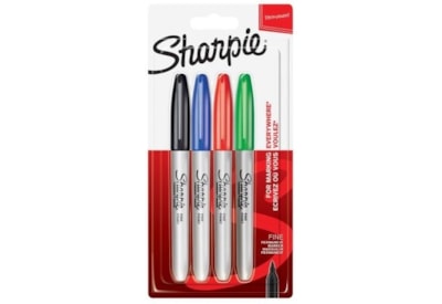 Sharpie Permanent Marker Fine Asst. 4s (1985858)