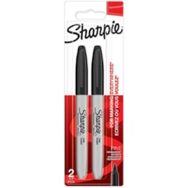 Sharpie Fine Permanent Marker Black 2's Sharpie Fine Permanent Marker Black 2's