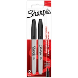 Sharpie Fine Permanent Marker Black 2's (1985860)