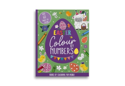 Easter Colour By Number Book Easter Colour By Number Book