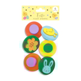 Easter Foam Stamps 6pc Easter Foam Stamps 6pc