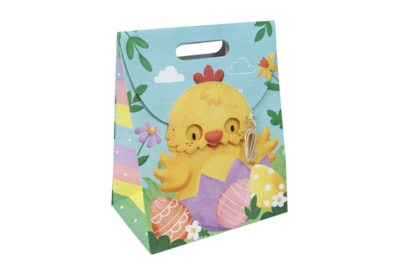 Easter Chick Face Gift Bag Xw Gusset Large Easter Chick Face Gift Bag Xw Gusset Large