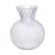 Gisela Graham Clear Glass Woven Ball Vase Large Gisela Graham Clear Glass Woven Ball Vase Large