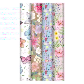 Eurowrap 3m Floral Rollwrap Eurowrap 3m Floral Rollwrap