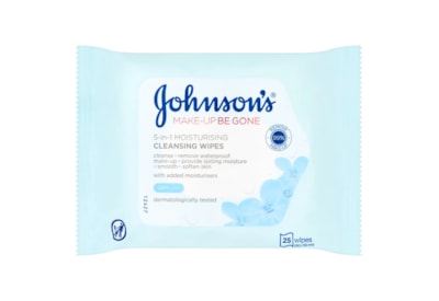 Johnson's Make Up Be Gone Wipes Moisturising 25s Johnson's Make Up Be Gone Wipes Moisturising 25s