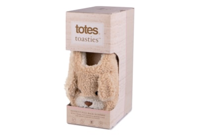 Totes Isotoner Borg Novelty Slippers Dog Small Totes Isotoner Borg Novelty Slippers Dog Small