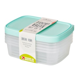 Wham Everyday Food Boxes Set Of 4 1ltr (35800)