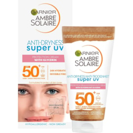 Garnier Ambre Solaire Uv Face Anti-dryness Cream Spf50 50ml (276451)