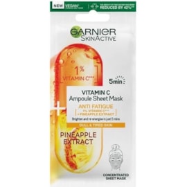 Garnier Vitamin C Ampule Sheet Mask Pineapple 15ml (387217)