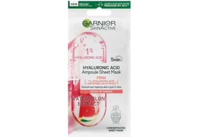 Garnier Hyaluronic Acid Sheet Mask Watermelon 15ml Garnier Hyaluronic Acid Sheet Mask Watermelon 15ml