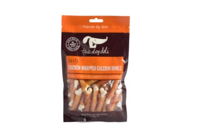 The Dog Deli Dog Deli Chicken Wrapped Calcium Bones 100g The Dog Deli Dog Deli Chicken Wrapped Calcium Bones 100g