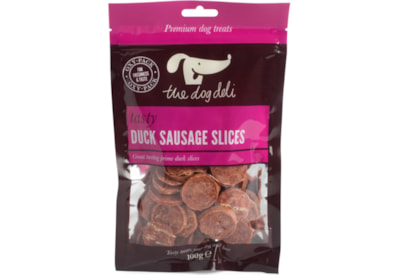 The Dog Deli Dog Deli Duck Sausage Slices 100g (36048)