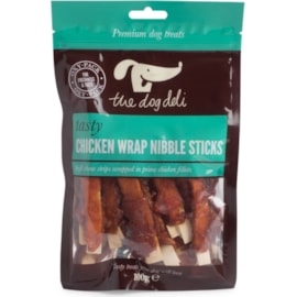 The Dog Deli Dog Deli Chicken Wrapped Nibble Sticks 100g (36052)