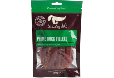 The Dog Deli Dog Deli Prime Duck Fillets 100g The Dog Deli Dog Deli Prime Duck Fillets 100g