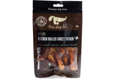 The Dog Deli Dog Deli Chicken Rolled Sweet Potato 100g The Dog Deli Dog Deli Chicken Rolled Sweet Potato 100g