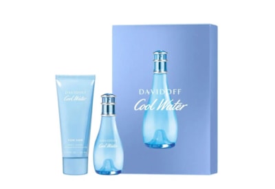 Cool Water Woman 30Ml Edt Spray & 75Ml Body Lotion