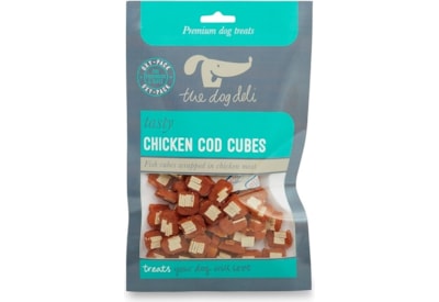 The Dog Deli Dog Deli Chicken Cod Cubes 100g The Dog Deli Dog Deli Chicken Cod Cubes 100g