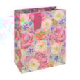 Kraft Floral Gift Bag Large Kraft Floral Gift Bag Large