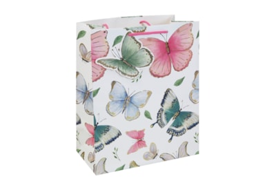 Kraft Butterfly Gift Bag Large Kraft Butterfly Gift Bag Large