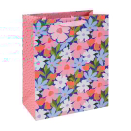 Mothers Day Floral Gift Bag Large