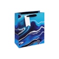 Blue Marble Gift Bag Medium