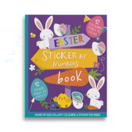 Easter Sticker By Number Book