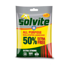 Solvite All Purp Wallpaper Adhesive 5 Rolls + 50% Solvite All Purp Wallpaper Adhesive 5 Rolls + 50%