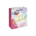 Pink Happy Birthday Gift Bag Medium Pink Happy Birthday Gift Bag Medium