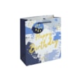 Blue Happy Birthday Gift Bag Medium Blue Happy Birthday Gift Bag Medium