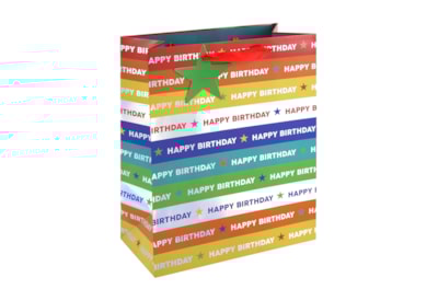 Holo Birthday Gift Bag Large Holo Birthday Gift Bag Large