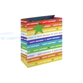 Holo Birthday Gift Bag Medium Holo Birthday Gift Bag Medium