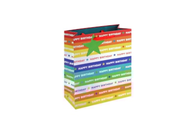 Holo Birthday Gift Bag Medium Holo Birthday Gift Bag Medium