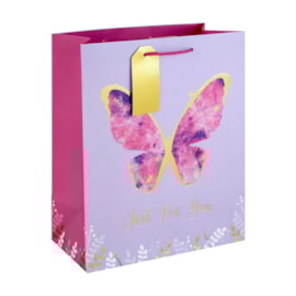 Butterfly Motif Gift Bag Large