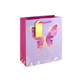 Butterfly Motif Gift Bag Medium