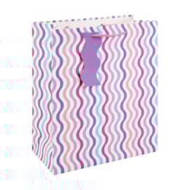 Pattern Waves Gift Bag Large