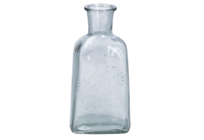 Gisela Graham Clear Glass Wildflower Bottle Vase 19X9.5X7.5Cm Gisela Graham Clear Glass Wildflower Bottle Vase 19X9.5X7.5Cm