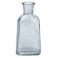 Gisela Graham Clear Glass Wildflower Bottle Vase 19X9.5X7.5Cm