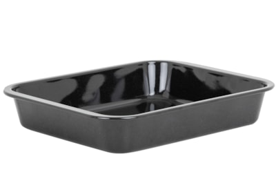 Wham Enamel 0.6mm Roaster Black 36cm Wham Enamel 0.6mm Roaster Black 36cm