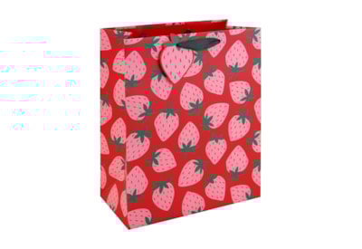 Neon Strawberry Gift Bag Large Neon Strawberry Gift Bag Large