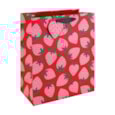 Neon Strawberry Gift Bag Large