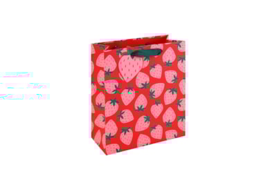 Neon Strawberry Gift Bag Medium Neon Strawberry Gift Bag Medium