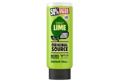 Original Source Bodywash Extra Free Zingy Lime 750Ml Original Source Bodywash Extra Free Zingy Lime 750Ml
