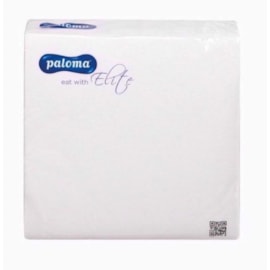 Paloma 2 ply Napkins White 40cm 50s Paloma 2 ply Napkins White 40cm 50s