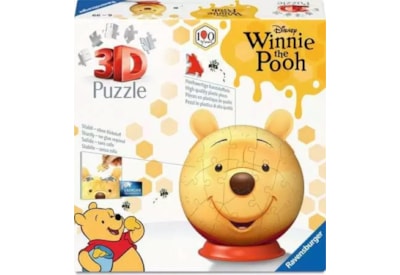 Ravensburger Winnie The Pooh With Ears 3D Puzzle Ball 72Pc 3D Puzzle Ravensburger Winnie The Pooh With Ears 3D Puzzle Ball 72Pc 3D Puzzle