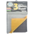 3pk Dobby Kitchen Towels 3pk Dobby Kitchen Towels